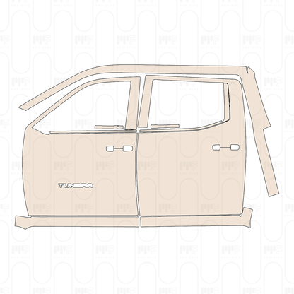Voorgesneden PPF Toyota Tundra CrewMax SR 2026