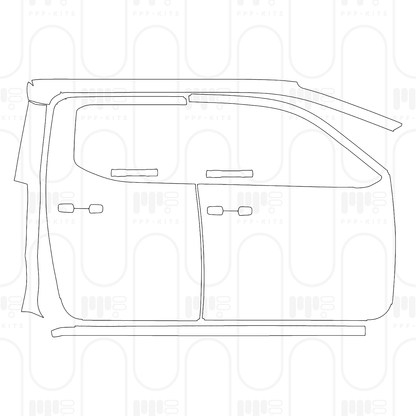 Voorgesneden PPF Toyota Tacoma Double Cab TRD Pro 2026