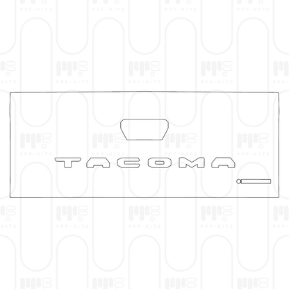 Voorgesneden PPF Toyota Tacoma Double Cab TRD Off-Road 2026