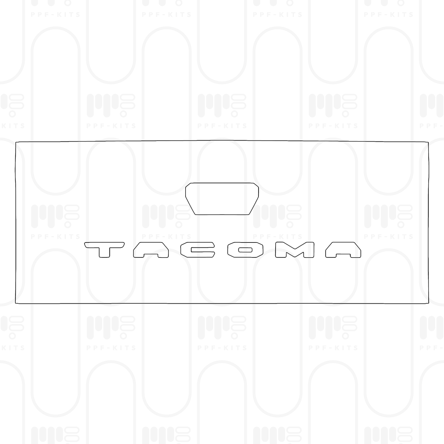 Voorgesneden PPF Toyota Tacoma Double Cab TRD Off-Road 2026