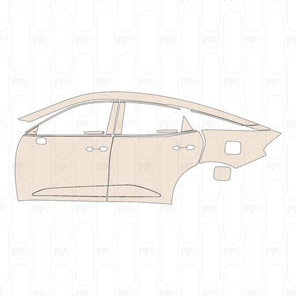 Voorgesneden PPF Toyota Crown 2026