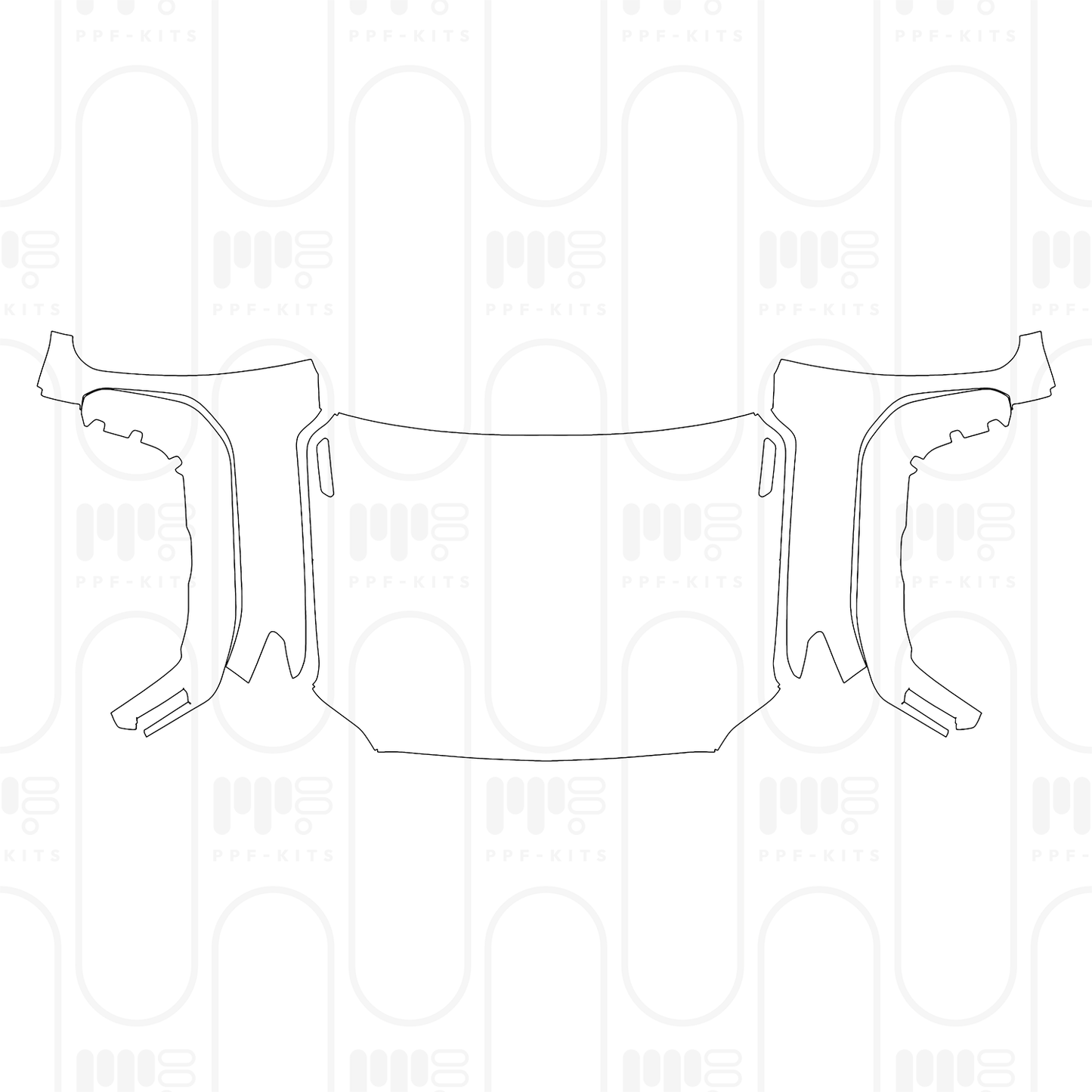 Voorgesneden PPF Toyota Tacoma Double Cab TRD Off-Road 2026