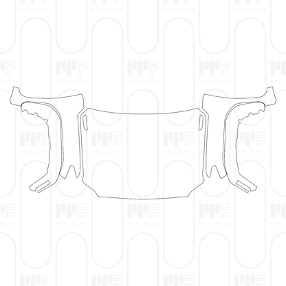 Voorgesneden PPF Toyota Tacoma Double Cab TRD Off-Road 2026