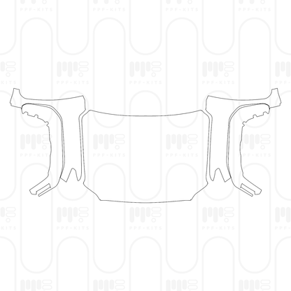 Voorgesneden PPF Toyota Tacoma Double Cab TRD Off-Road 2026