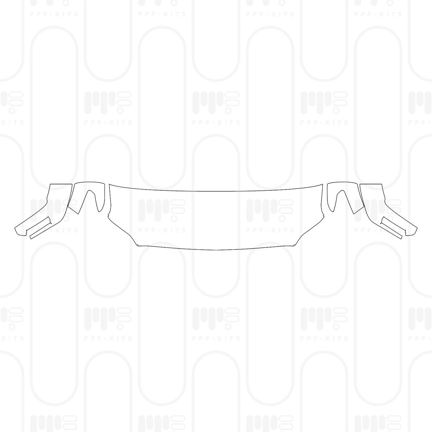 Voorgesneden PPF Toyota Tacoma Double Cab TRD Off-Road 2026