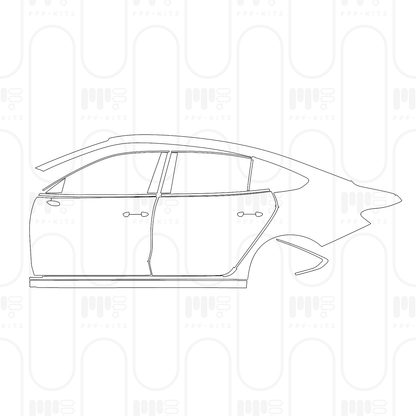 Voorgesneden PPF Volkswagen Passat Pro (CN) Base 2026