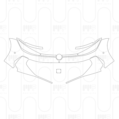 Voorgesneden PPF Volkswagen Passat Pro (CN) Base 2026