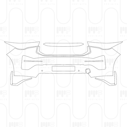Voorgesneden PPF Toyota Innova HyCross (IN) 2026