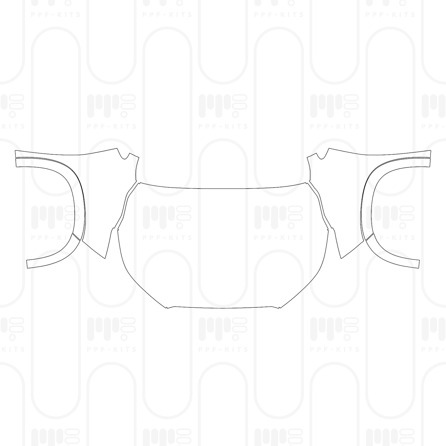 Voorgesneden PPF Toyota Innova HyCross (IN) 2026