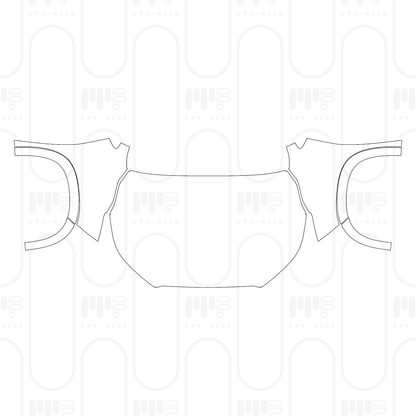 Voorgesneden PPF Toyota Innova HyCross (IN) 2026