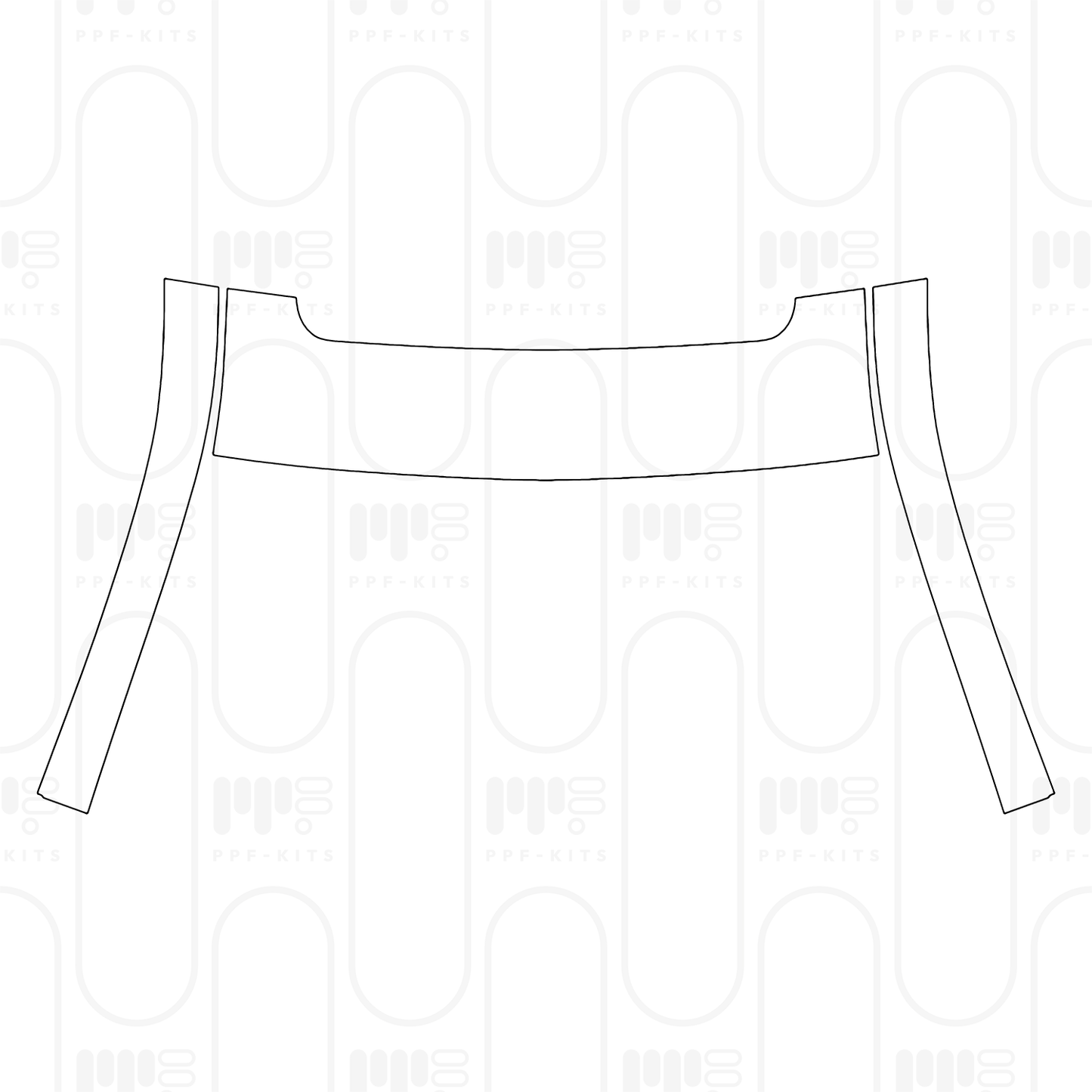 Voorgesneden PPF Toyota Innova HyCross (IN) 2026