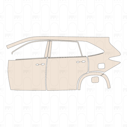 Voorgesneden PPF Toyota Innova HyCross (IN) 2026