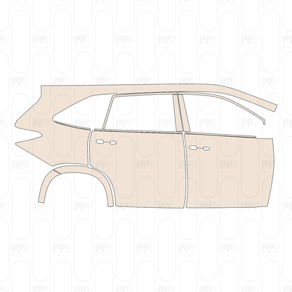 Voorgesneden PPF Toyota Innova HyCross (IN) 2026