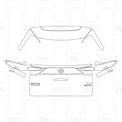 Voorgesneden PPF Toyota Innova HyCross (IN) 2026