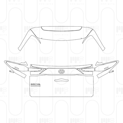 Voorgesneden PPF Toyota Innova HyCross (IN) 2026