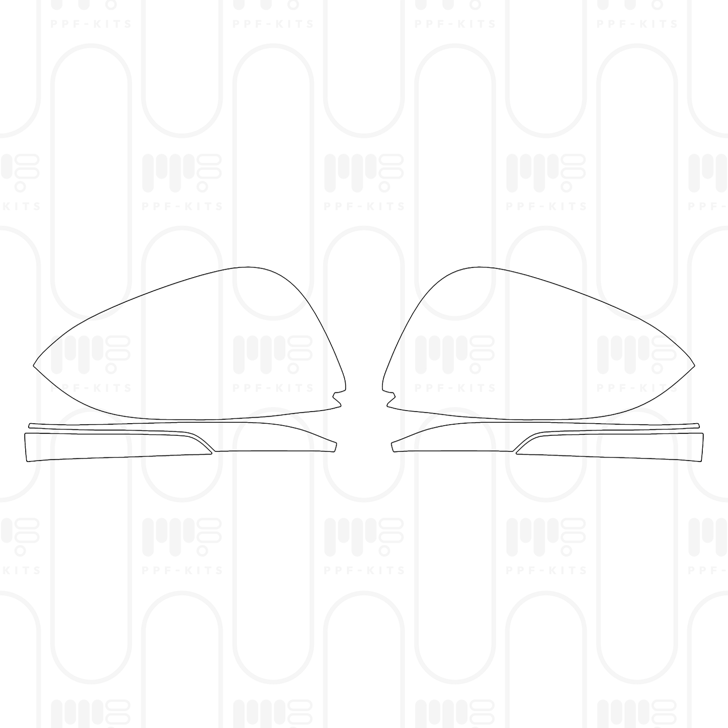 Voorgesneden PPF Toyota Innova HyCross (IN) 2026