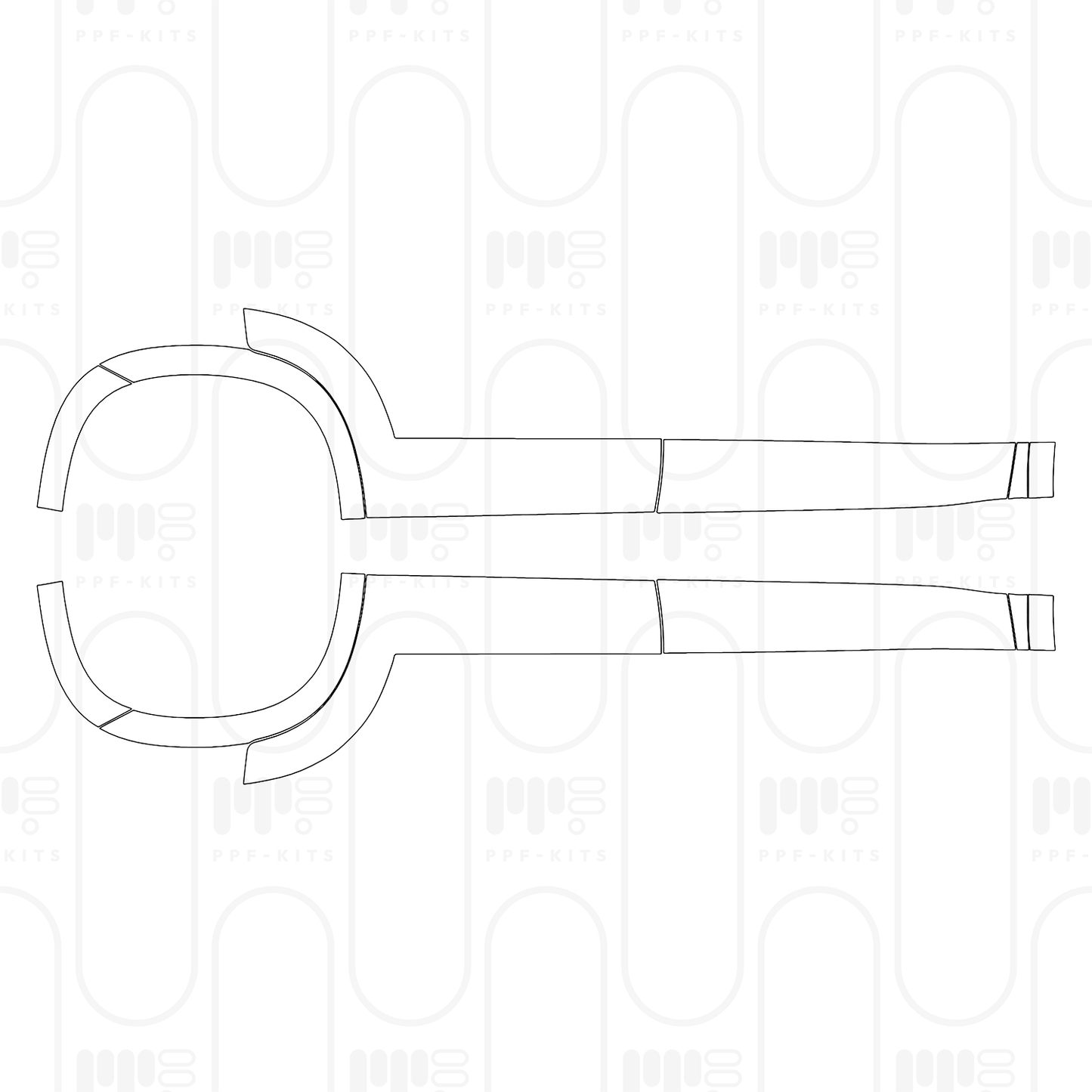 Voorgesneden PPF Toyota Innova HyCross (IN) 2026