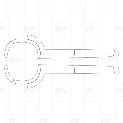 Voorgesneden PPF Toyota Innova HyCross (IN) 2026
