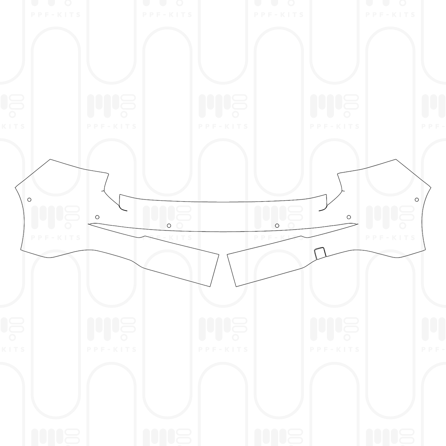 Pre-Cut PPF Volkswagen Golf R-line 2026