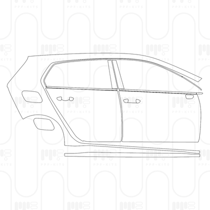 Pre-Cut PPF Volkswagen Golf GTE 2026