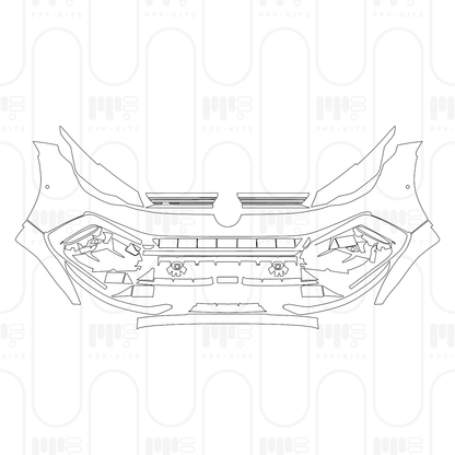 Pre-Cut PPF Volkswagen Golf R 2026