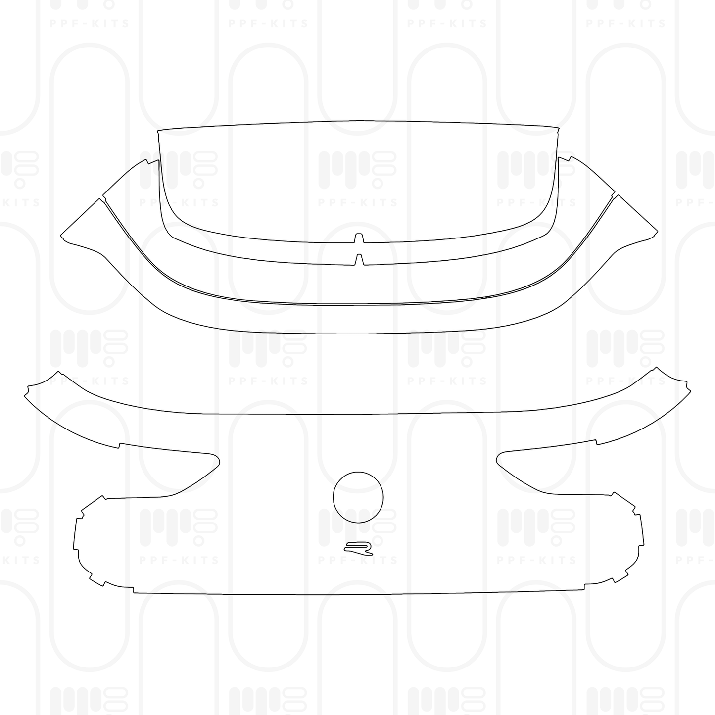 Pre-Cut PPF Volkswagen Golf R 2026