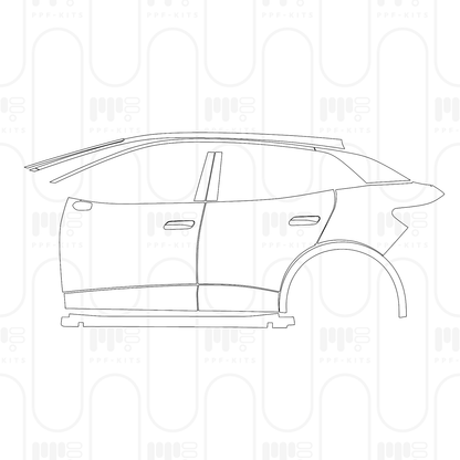 Voorgesneden PPF Volkswagen ID.4 GTX 2026