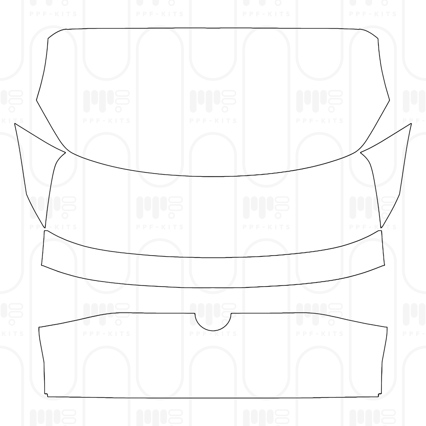 Voorgesneden PPF Volkswagen ID.4 GTX 2026