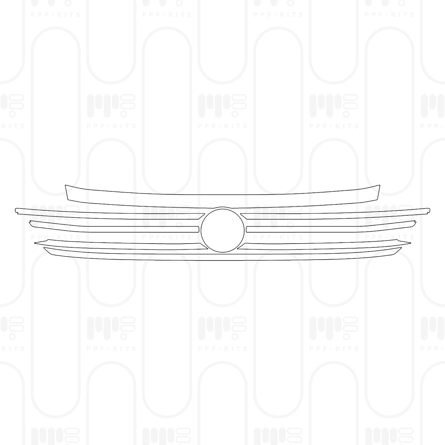Voorgesneden PPF Volkswagen Atlas (US) SE 2026