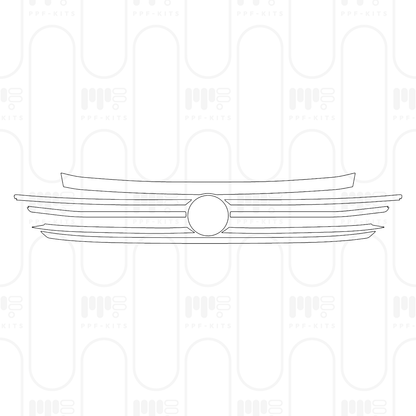 Voorgesneden PPF Volkswagen Atlas (US) SE 2026
