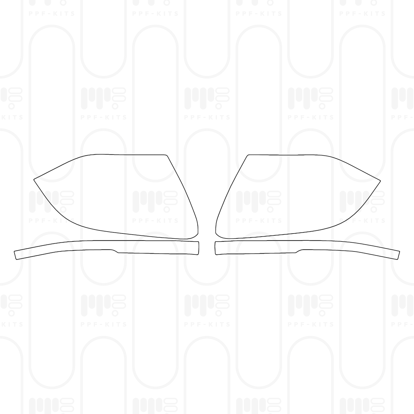 Voorgesneden PPF Volkswagen Atlas (US) SE 2026