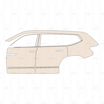 Voorgesneden PPF Volkswagen Atlas (US) SEL Premium R-Line 2026