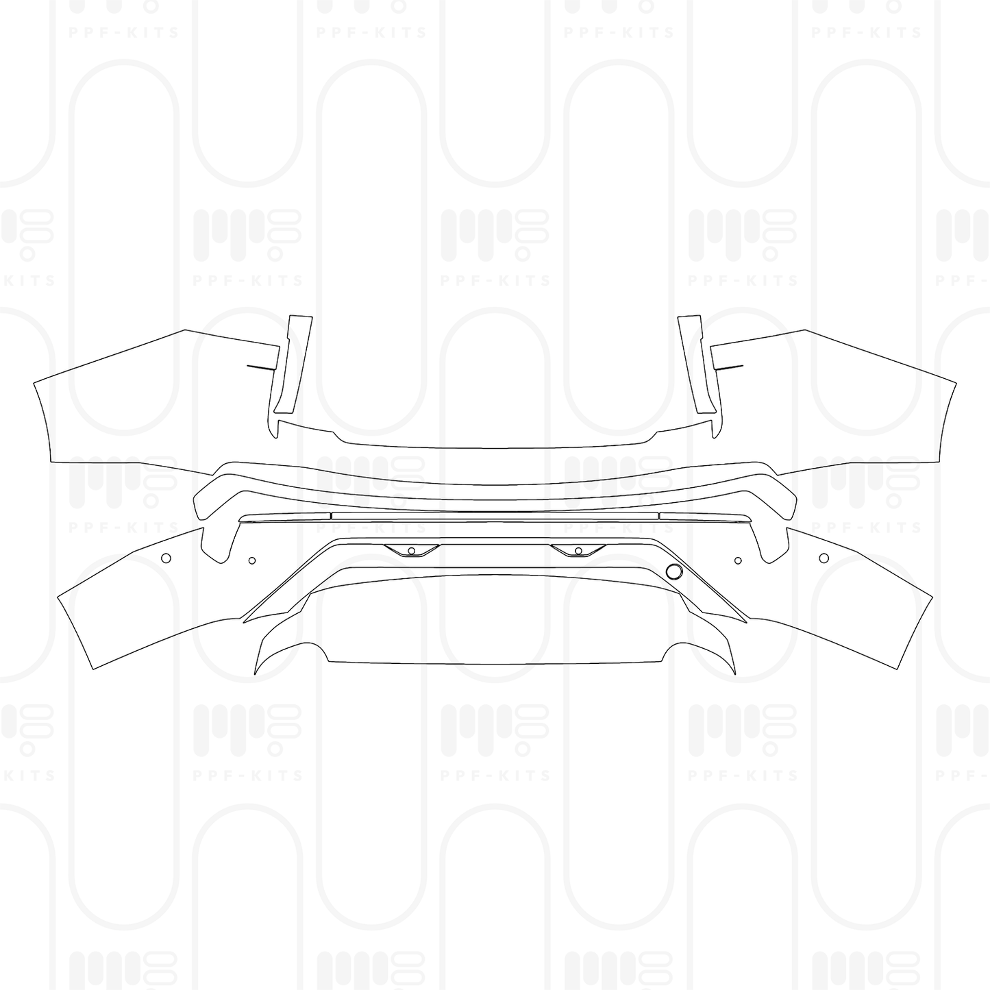 Voorgesneden PPF Volkswagen Teramont Pro R-Line 2026