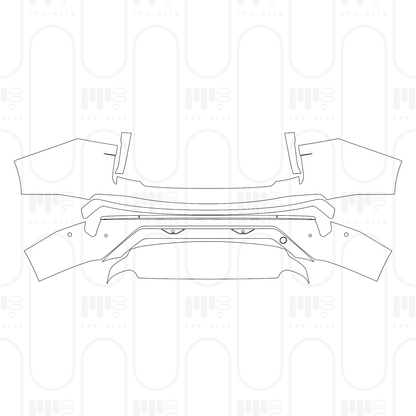 Voorgesneden PPF Volkswagen Teramont Pro R-Line 2026