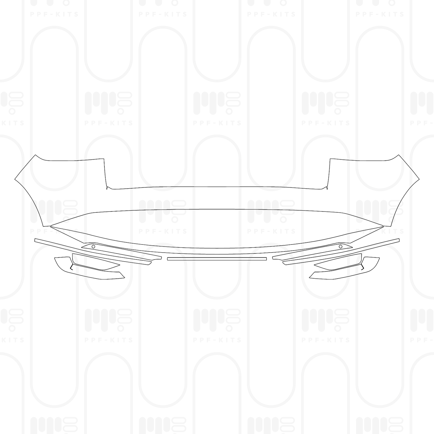 Voorgesneden PPF Volkswagen Atlas Cross Sport (US) SE with Technology 2026