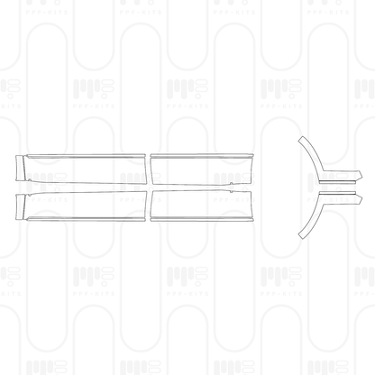 Voorgesneden PPF Volkswagen Atlas Cross Sport (US) SE with Technology 2026