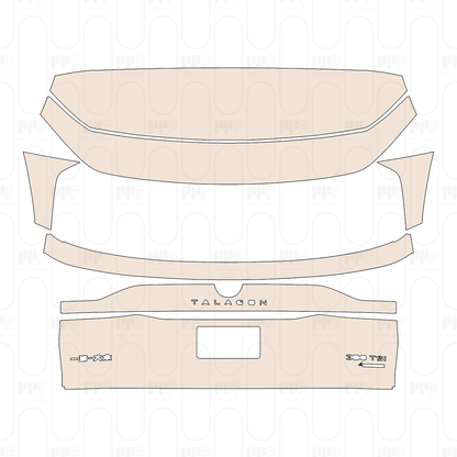 Voorgesneden PPF Volkswagen Talagon Base 2026