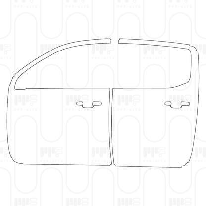 Voorgesneden PPF Volkswagen Amarok Aventura 2026