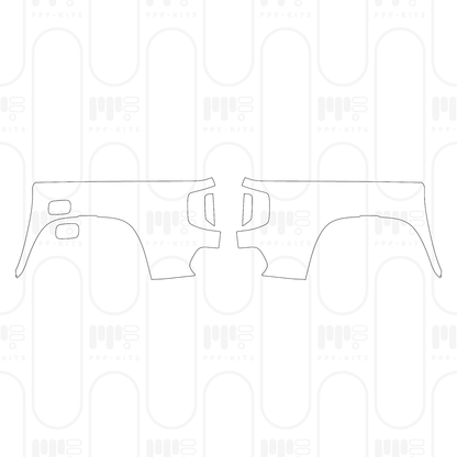 Voorgesneden PPF Volkswagen Amarok Aventura 2026