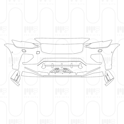 Pre-Cut PPF Volvo V60 Recharge 2026