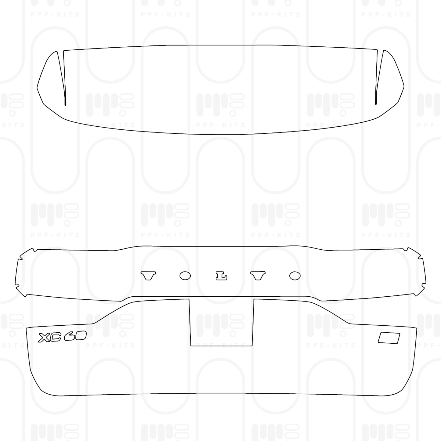 Pre-Cut PPF Volvo XC60 Recharge Inscription 2026