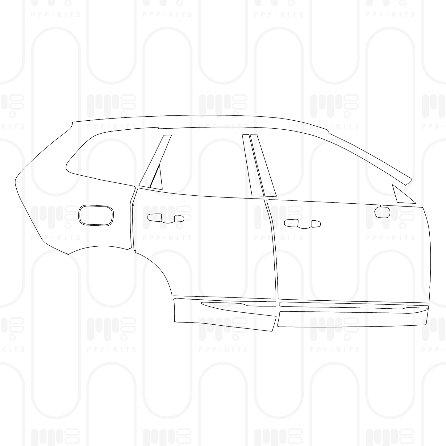 Pre-Cut PPF Volvo XC60 Inscription 2026