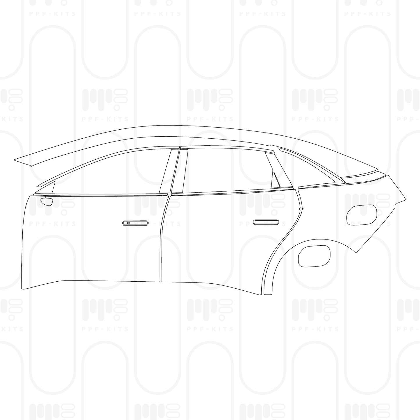Pre-Cut PPF Xpeng MONA M03 2026