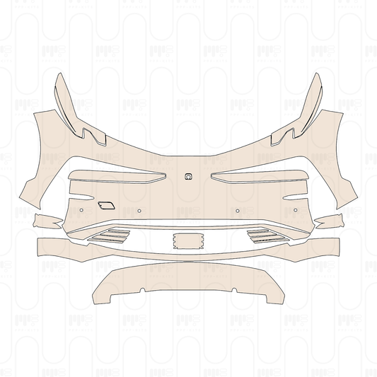 Voorgesneden PPF Zeekr X 2026