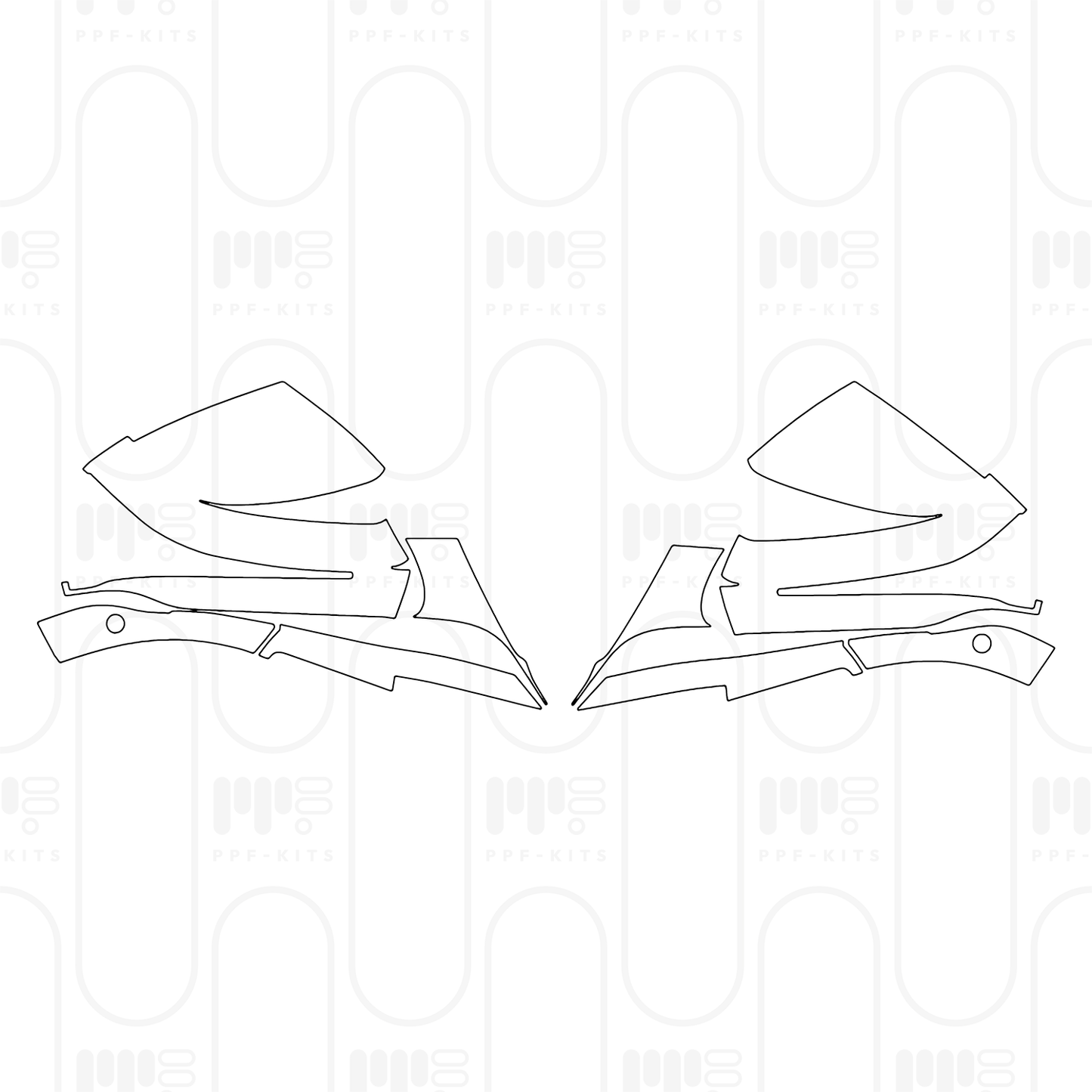 Voorgesneden PPF BMW 5 Series Touring Base 2026