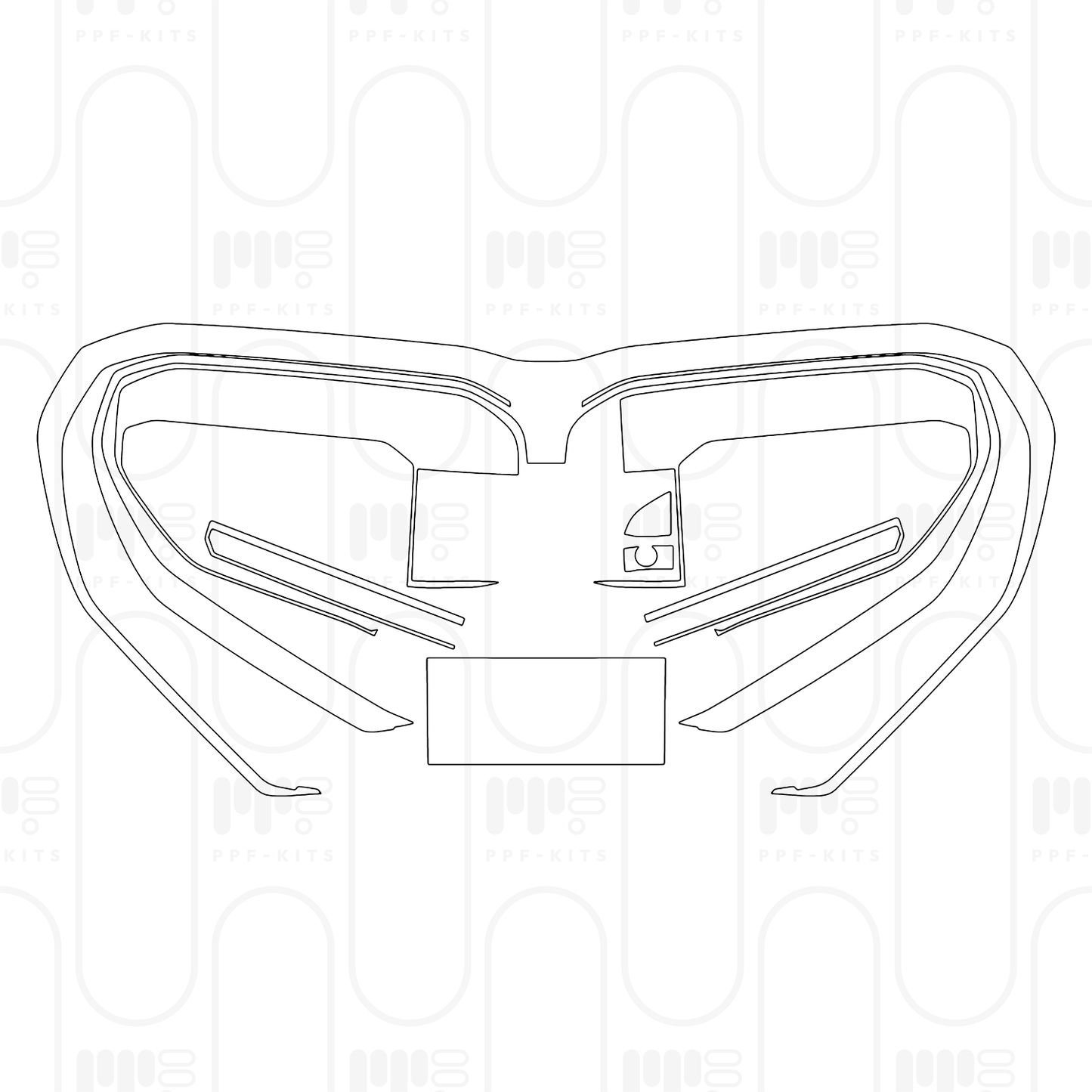 Voorgesneden PPF BMW 5 Series Touring M5 2026