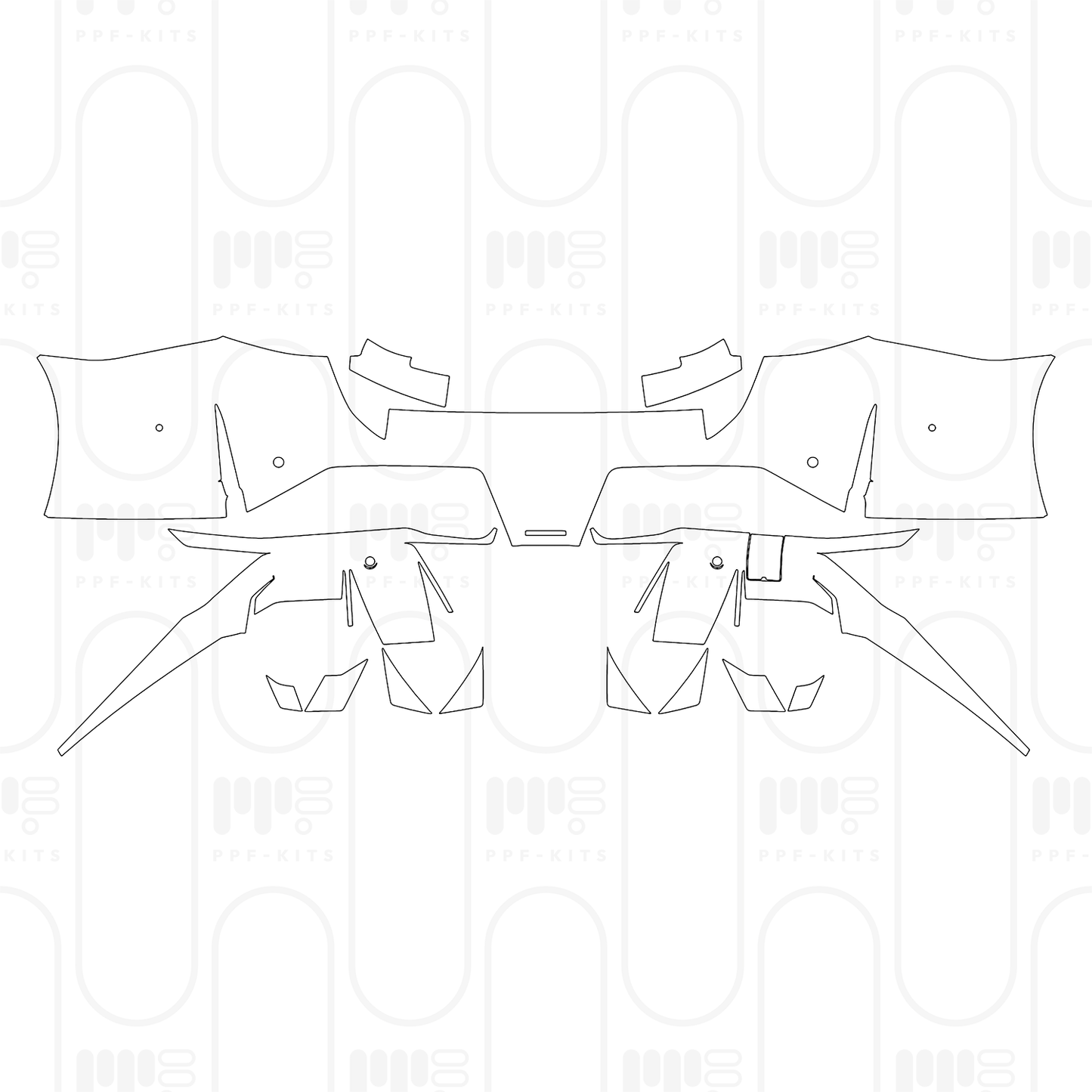 Voorgesneden PPF BMW 5 Series Touring M5 2026