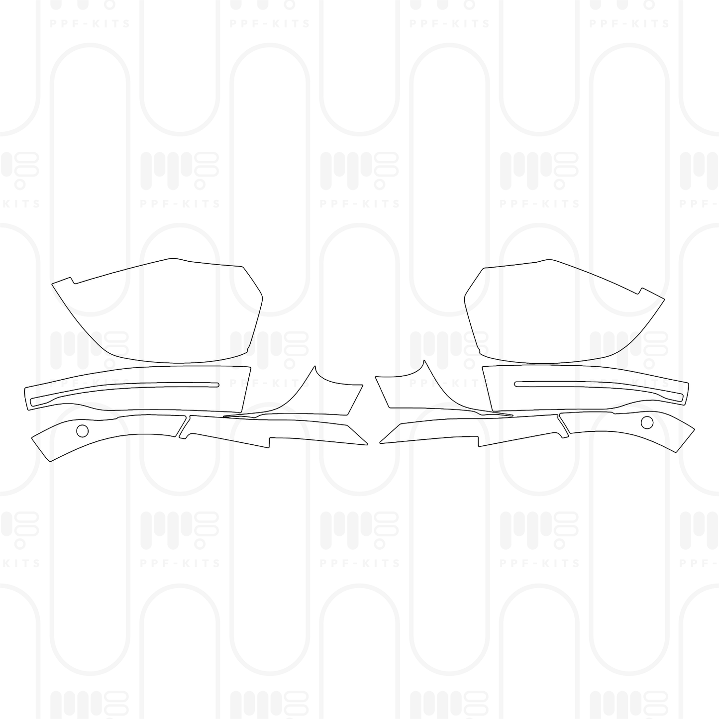 Voorgesneden PPF BMW 5 Series Touring M5 2026