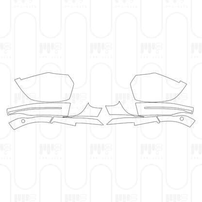 Voorgesneden PPF BMW 5 Series Touring M5 2026