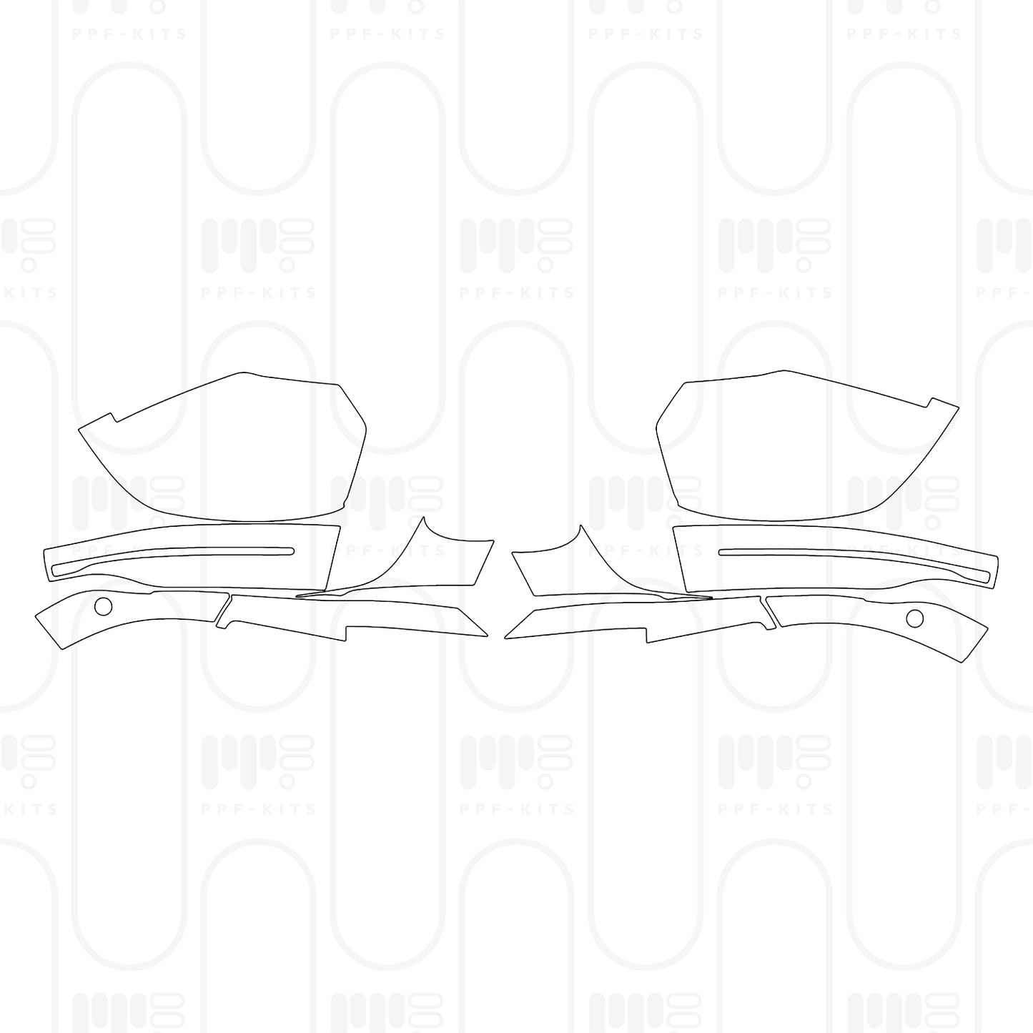 Voorgesneden PPF BMW 5 Series Touring M5 2026